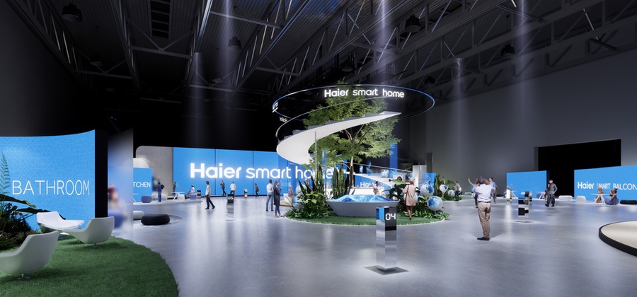图片[1] - 海尔智家生态大会效果图设计方案一 - 展示酷