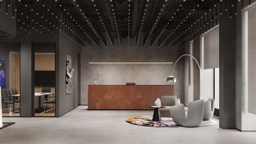 图片[2] - 俄罗斯莫斯科明珠办公室设计效果图｜6张｜JPG｜6.19M - 展示酷