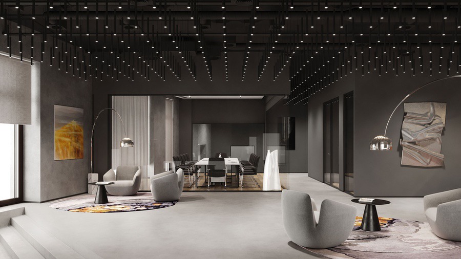 图片[1] - 俄罗斯莫斯科明珠办公室设计效果图｜6张｜JPG｜6.19M - 展示酷